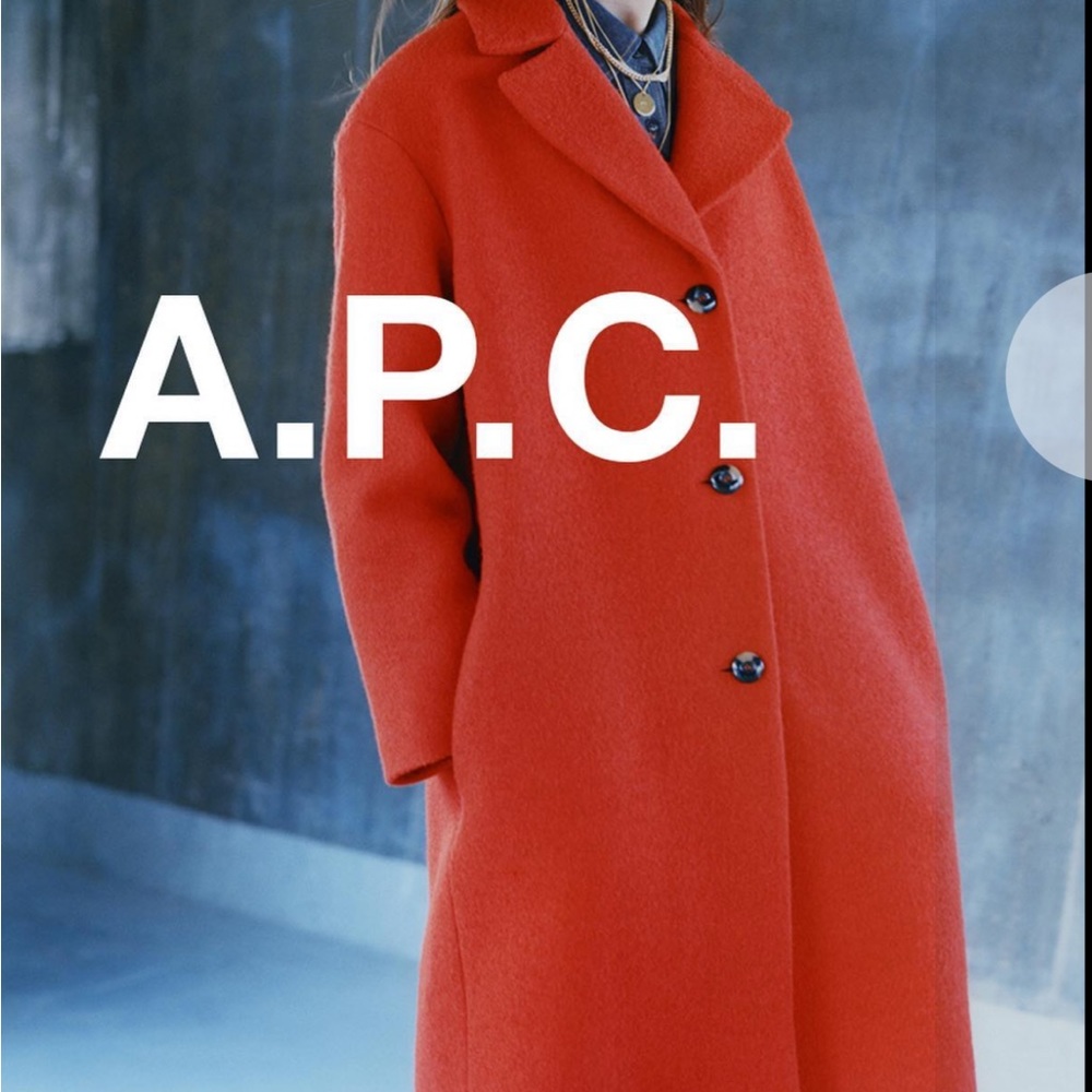NWT A.P.C.  Italian Wool  Bouclé Coat size 40/8 $650